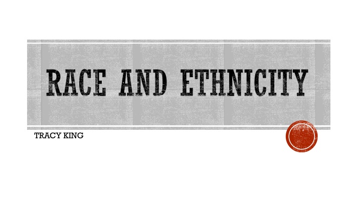 Race and Ethnicity Issues in Society