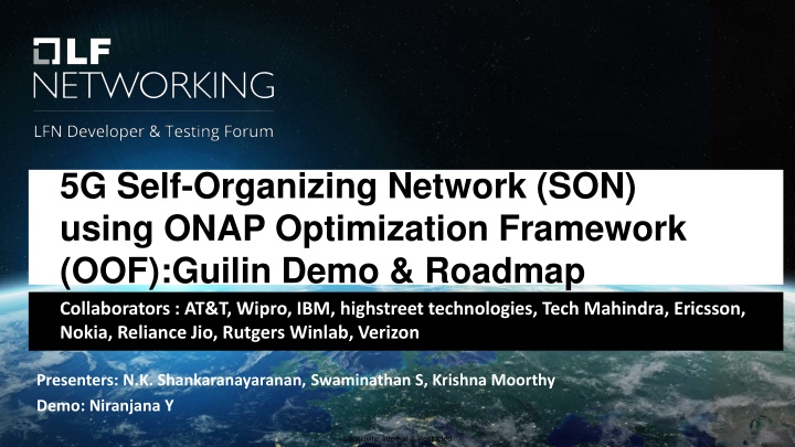 ONAP SON Guilin Demo & Roadmap Collaborators