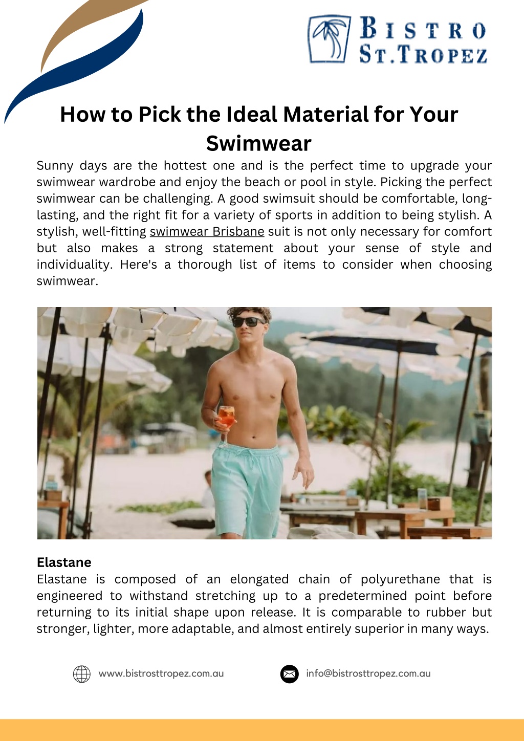 how to pick the ideal material for your swimwear l.w