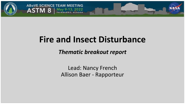 Boreal Wildfire Effects and Research Synthesis
