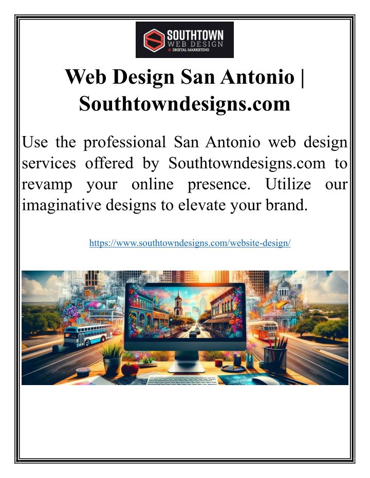 web design san antonio southtowndesigns com n.w