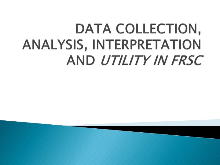 Importance of Data in Decision Making and Knowledge Acquisition