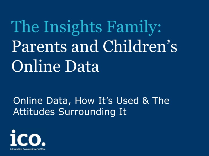 Online Data Collection and Privacy Concerns Among Parents and Children