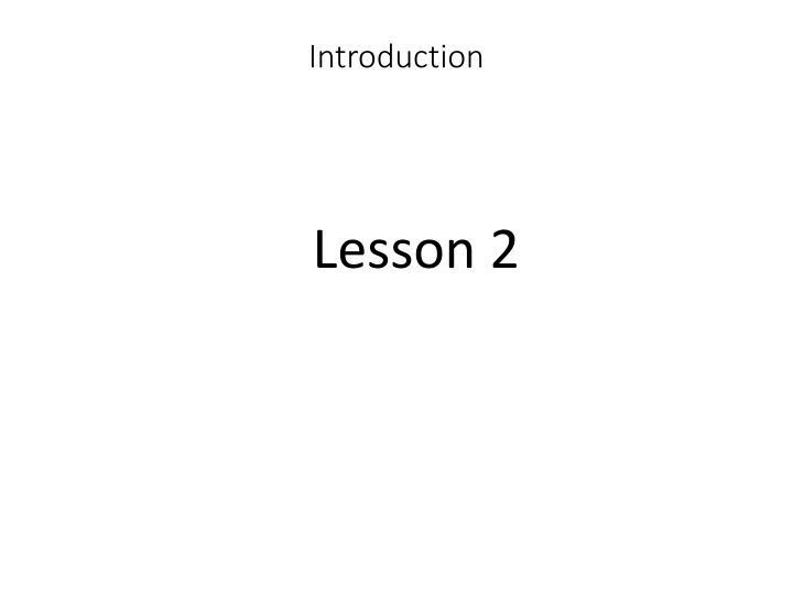 English Language Learning Lesson Summary and Practice