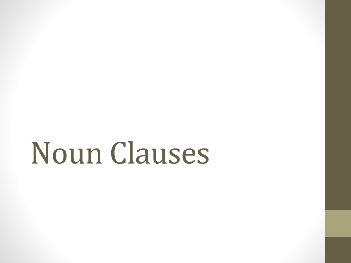 Noun Clauses: Examples and Usage