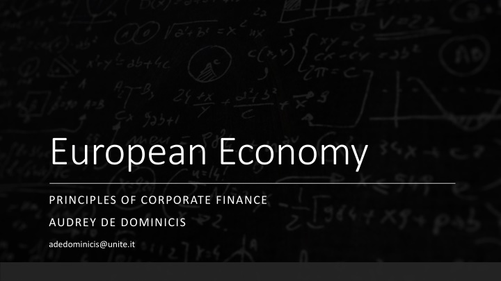 Present and Future Value in Corporate Finance