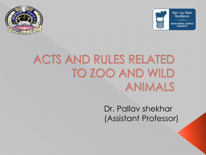 Wildlife Protection Act, 1972 - Important Sections and Rules