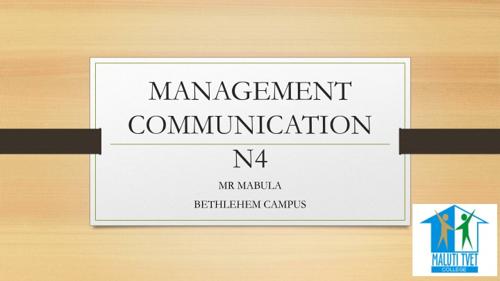 Mass Media and Advertising in Management Communication N4