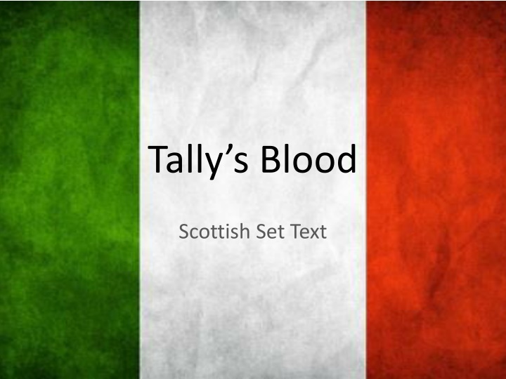 Exploring the Themes of Cultural Identity in Tally's Blood