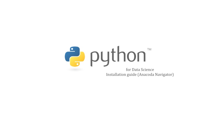 Easy Installation Guide for Anaconda Navigator