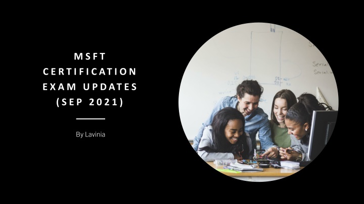 Microsoft Certification Updates and Changes in September 2021