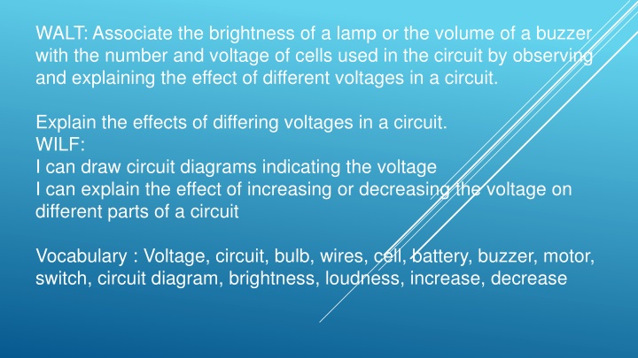 Voltage in Circuits: Effects and Applications