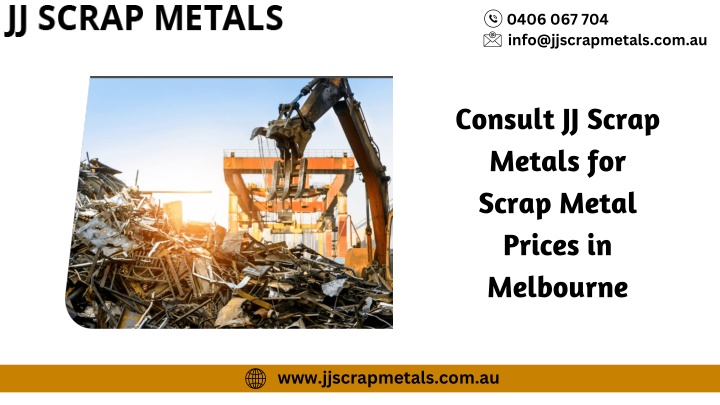 0406 067 704 info@jjscrapmetals com au n.w