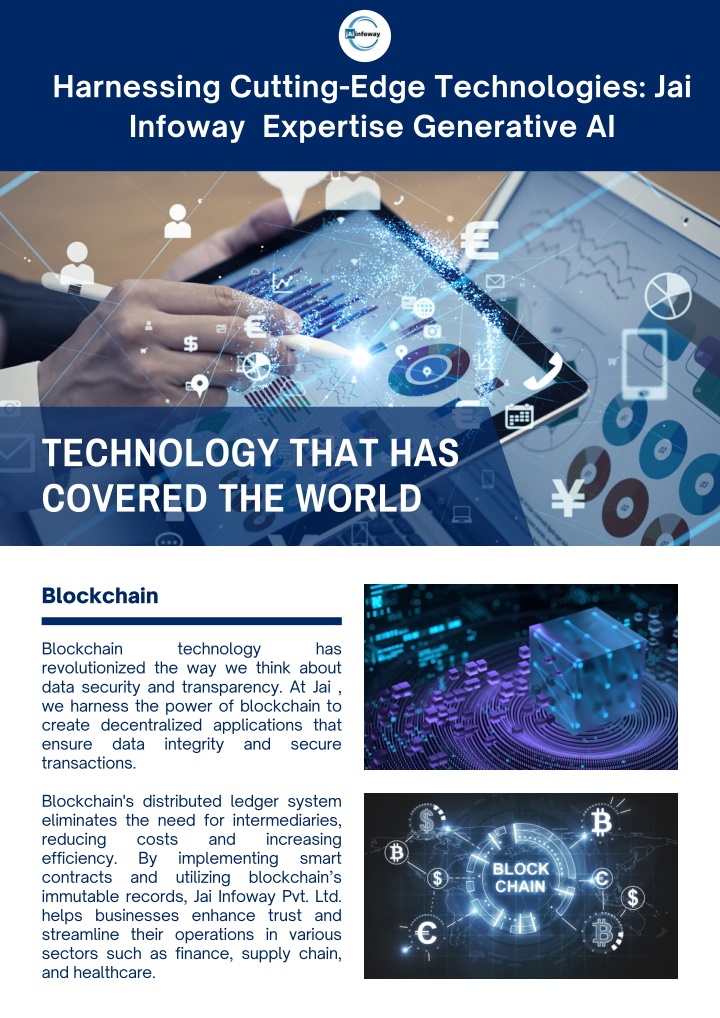 harnessing cutting edge technologies jai infoway n.w