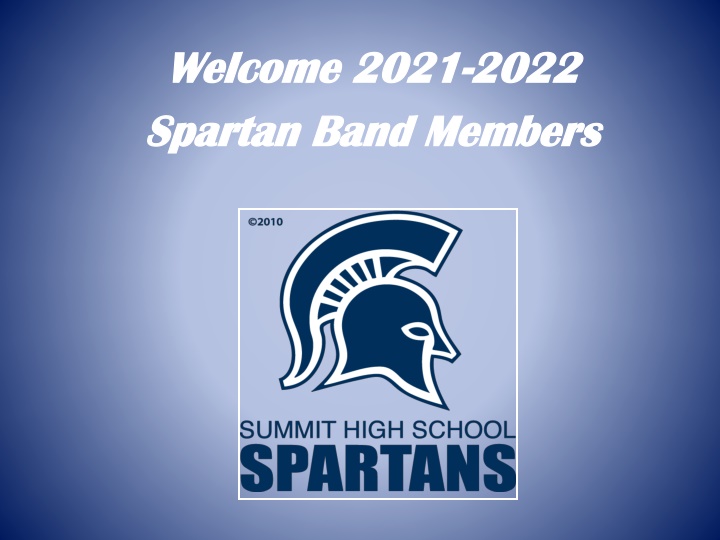 Summit Band Program Overview