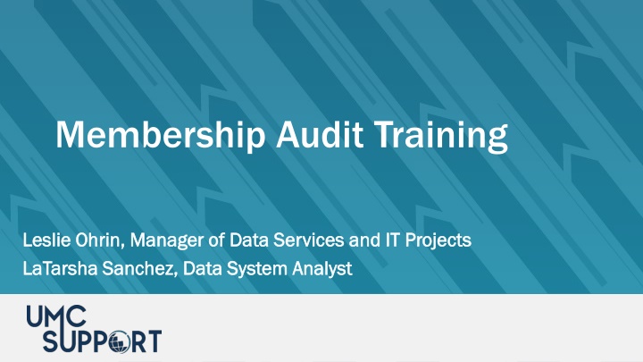 Church Membership Records Management Training Program