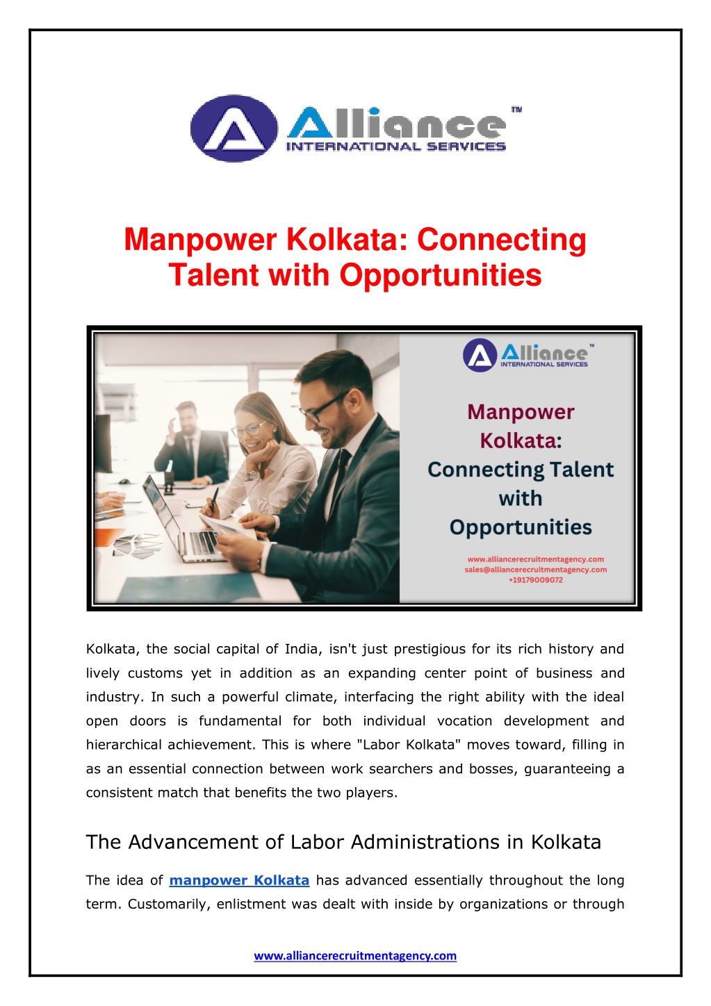 manpower kolkata connecting talent with l.w