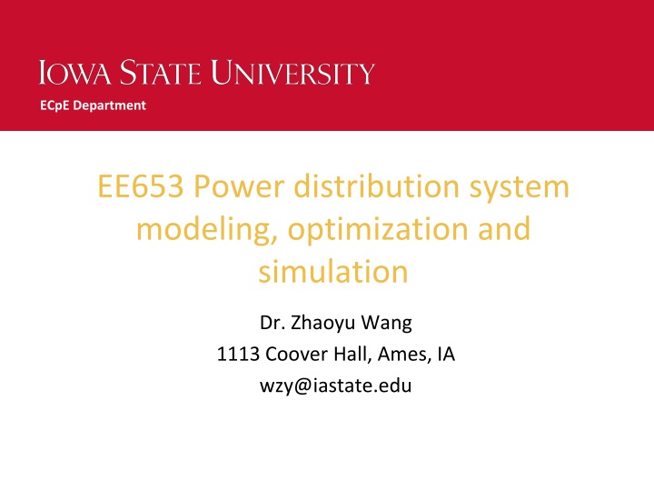 Distribution Feeder Modeling and Analysis Overview