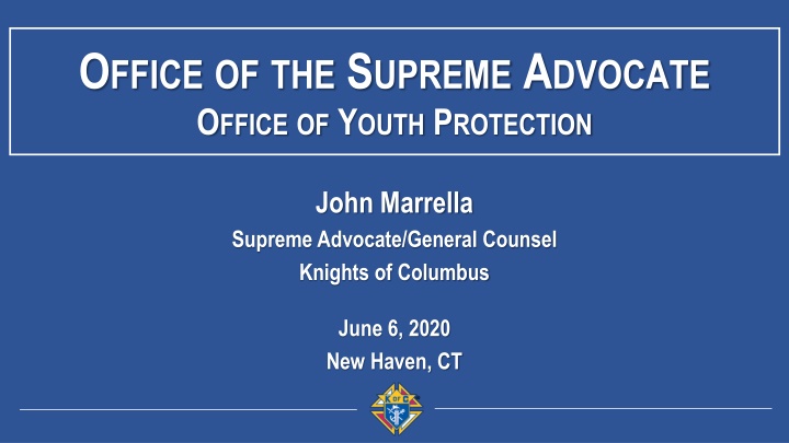 Annual Filing Requirements for Knights of Columbus Councils