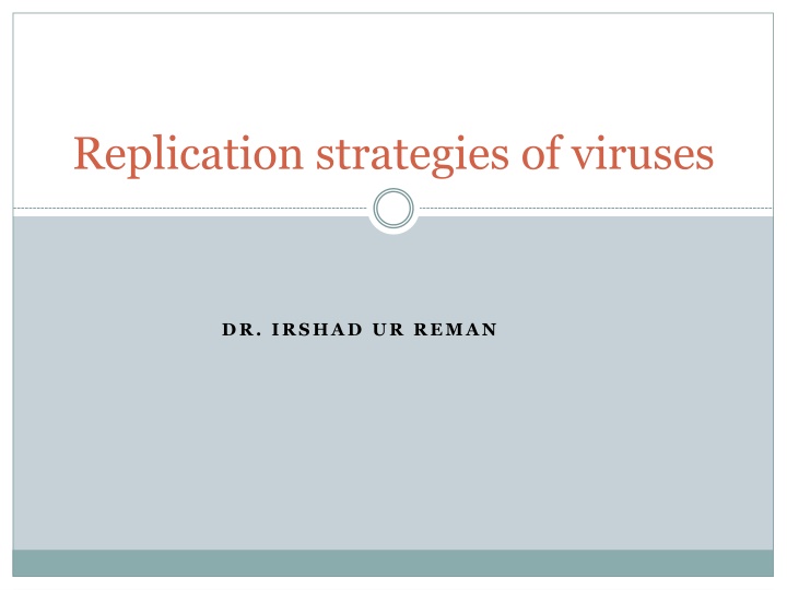 Viral Genome Replication Strategies and Mechanisms