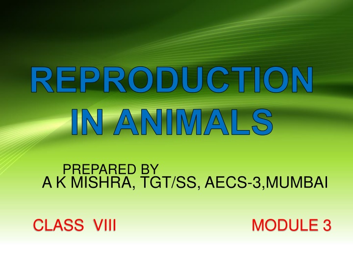 Reproduction in Animals: Viviparous and Oviparous Examples