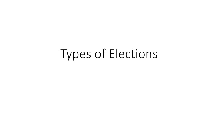 Elections in West Virginia