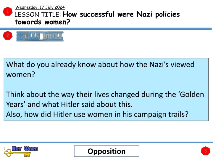 Nazi Policies Towards Women: A Critical Analysis
