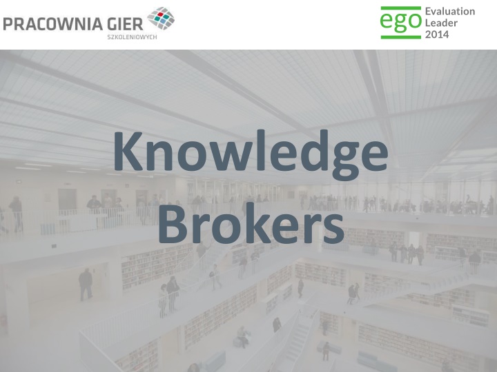 Knowledge Brokers - Unit Management Timeline