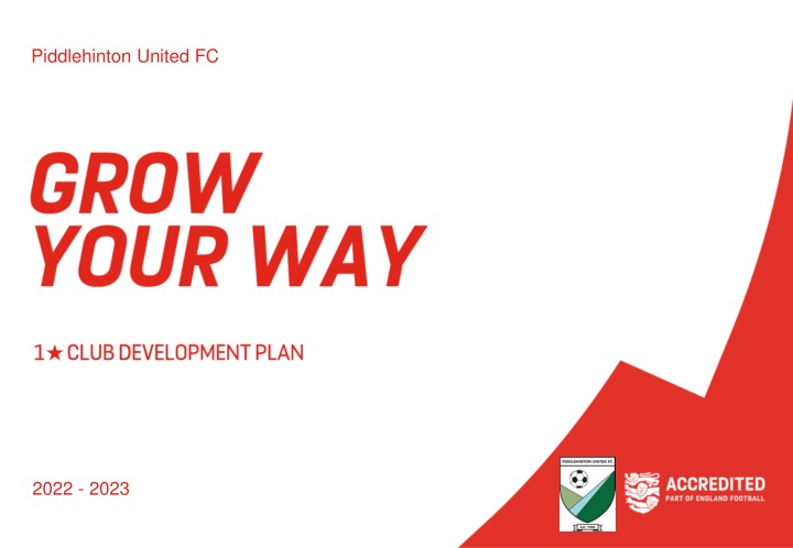 Piddlehinton United FC 2022-2023 Club Goals and Financial Planning