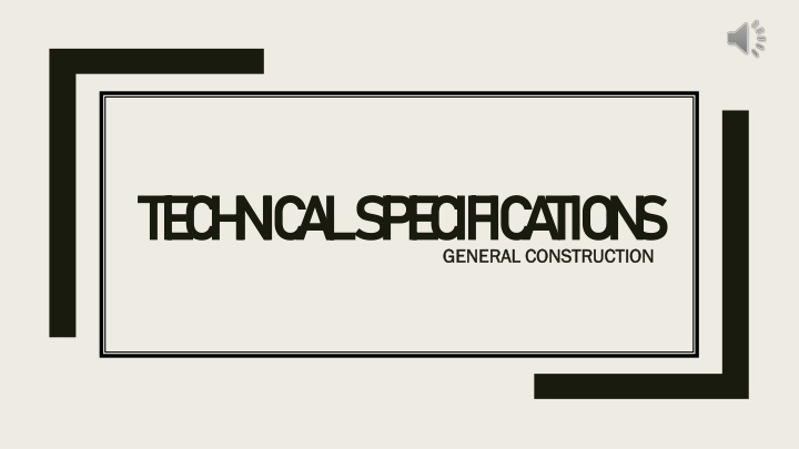 Construction Project Specifications and Requirements