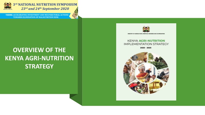 Kenya Agri-Nutrition Strategy Overview