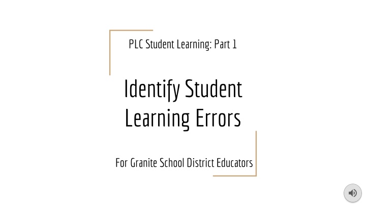 Identifying Student Learning Errors and Mistakes in Education