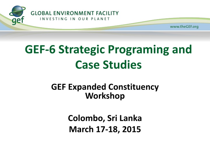 Strategies for Environmental Transformation and Impact at Scale