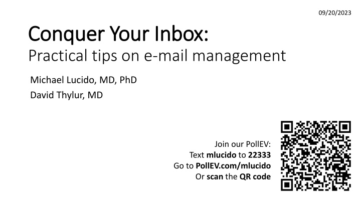 Mastering Email Management: Practical Tips for Efficiency