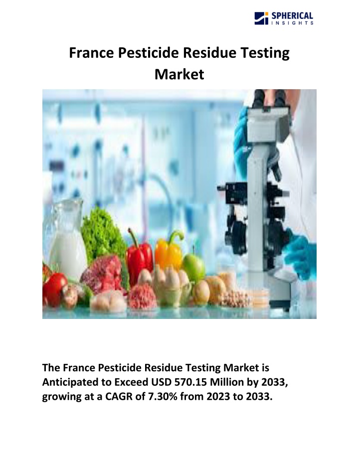 france pesticide residue testing market n.w