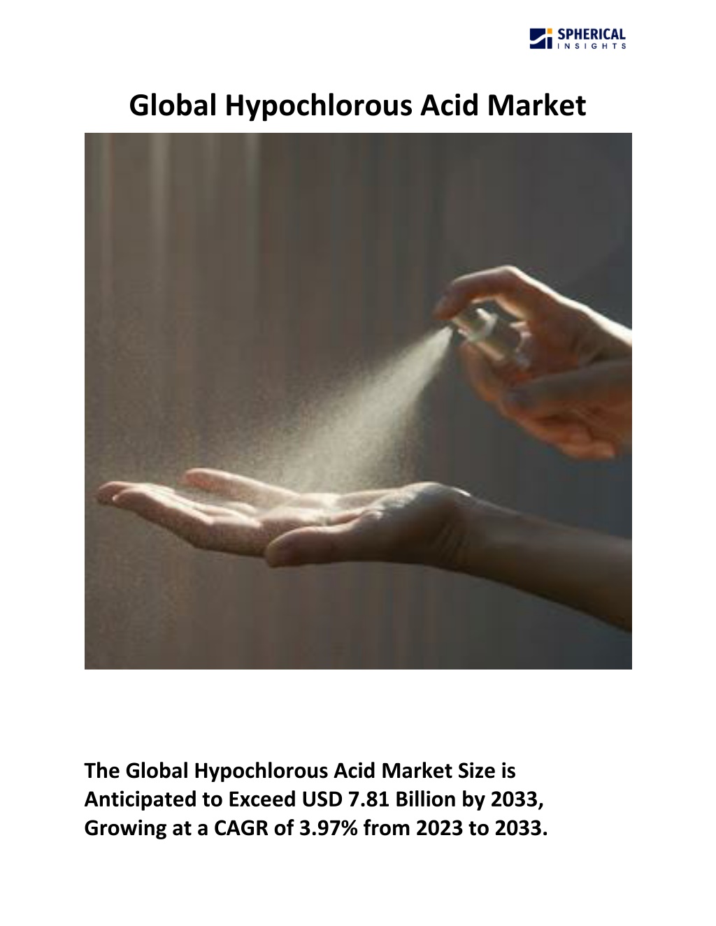 global hypochlorous acid market l.w