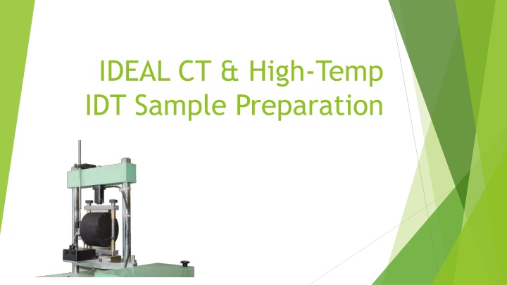 Optimizing Asphalt Material Testing Procedures