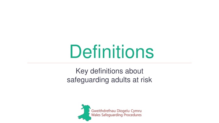 Safeguarding Adults at Risk