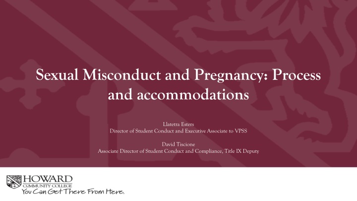 Sexual Misconduct, Pregnancy, and Title IX in Education