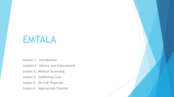 EMTALA: Essential Information for Healthcare Providers