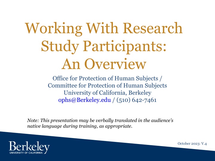 Ethical Practices in Research Studies: Guidelines and Responsibilities