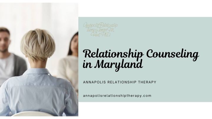 relationship counseling in maryland n.w