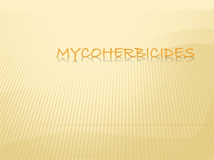 Mycoherbicides: Effective Weed Control Using Fungal Pathogens