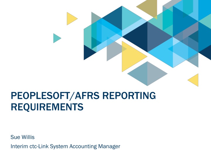 Financial Reporting Progress and Challenges for FY2022 and FY2023