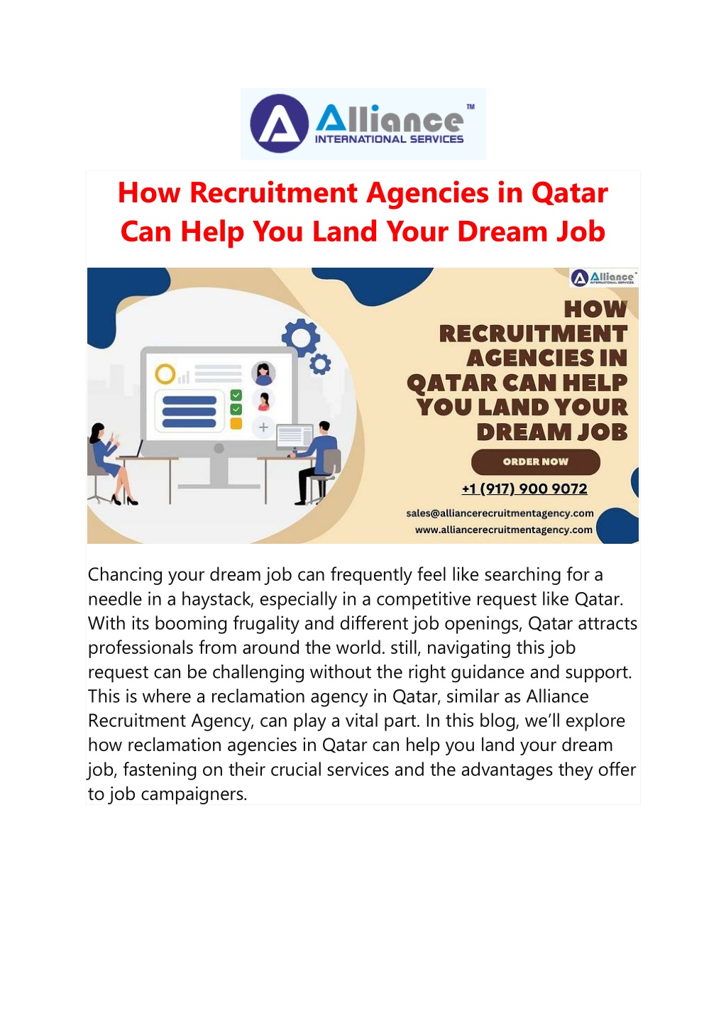 how recruitment agencies in qatar can help l.w