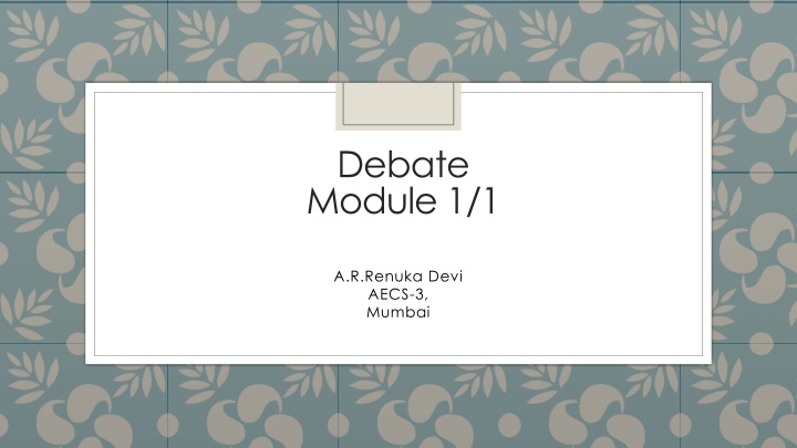 Comprehensive Guide to Debates in Educational Settings