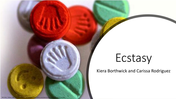 MDMA: Effects on Serotonin Pathways
