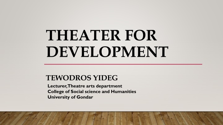 Development Through Various Perspectives