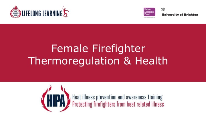 Female Firefighter Thermoregulation & Health Insights