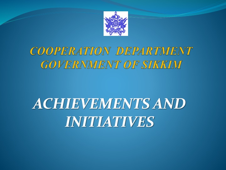 Cooperative Movement and Growth in Sikkim